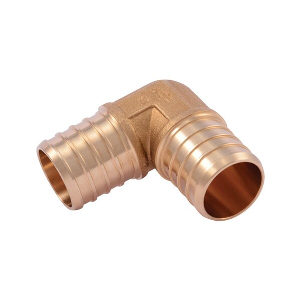 Sharkbite Push to Connect 1 in Barb x 1 in Dia PEX 90 Degree Elbow 4794202 - main